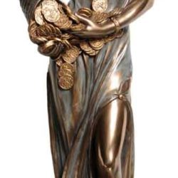 Θεά Τύχη απο αλάβαστρο 19 cm