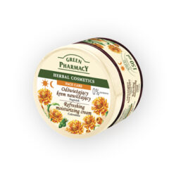 Αναζωογονητική και ενυδατική κρέμα προσώπου Green Pharmacy CALENDULA (150ml) για ξηρές και αφυδατωμένες επιδερμίδες.