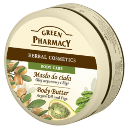 Body Butter Green pharmacy ARGAN OIL & FIGS (200ml) Ενυδατικό με θρεπτικούς παράγοντες