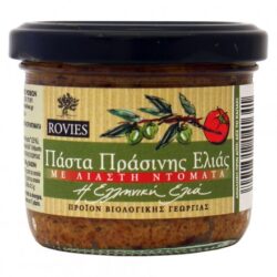 ΠΑΤΕ ΠΡΑΣΙΝΗ ΕΛΙΑ ΜΕ ΛΙΑΣΤΗ ΤΟΜΑΤΑ ΒΙΟ 180ΓΡ