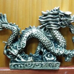 Δράκος προστασίας χρυσός  10 χ 12 εκατοστά